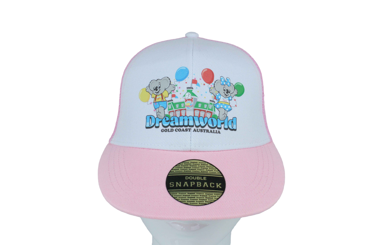 Dreamworld Cap Flatpeak Pink