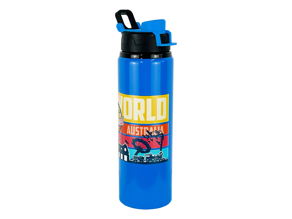 Dreamworld Skyline Drink Bottle - Blue