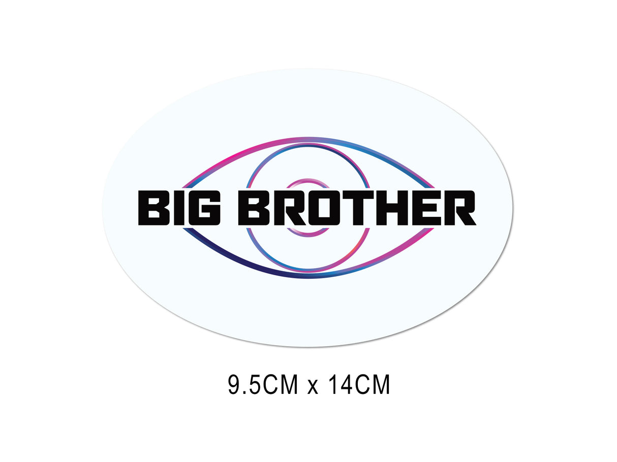 Big Brother Oval Magnet