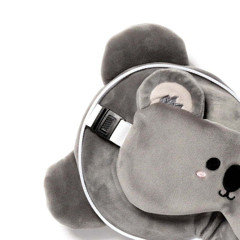 Koala Travel Pillow with Eye Mask