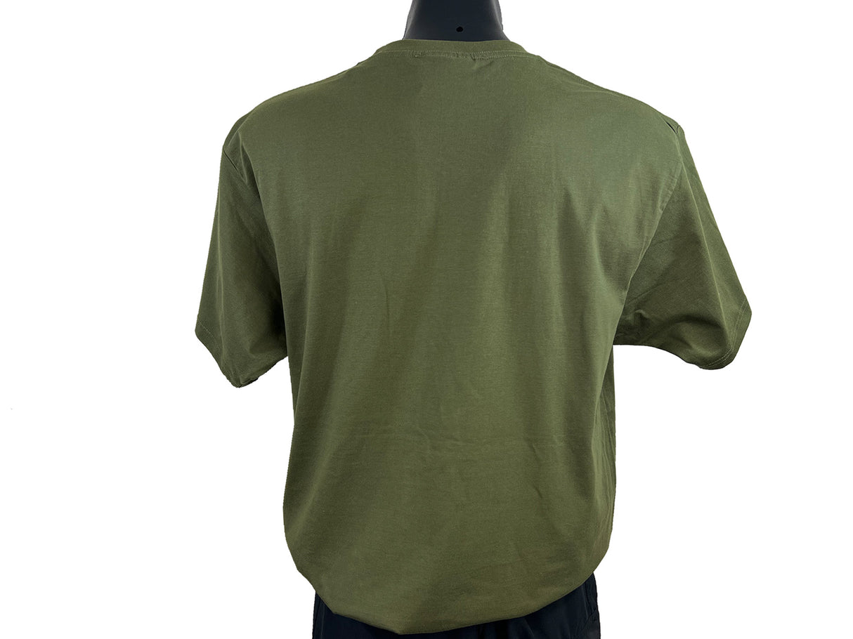 Gold Tiger Forest Adult T-Shirt