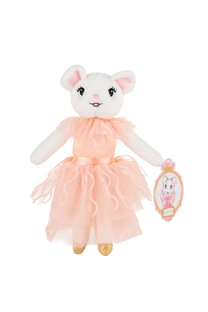 Claris the Chicest Mouse in Paris Mini Plush 20cm - Parisian Peach
