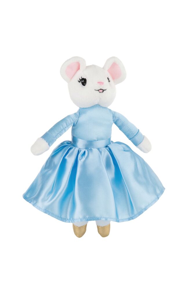 Claris the Chicest Mouse in Paris Mini Plush 20cm - Tres Belle Blue