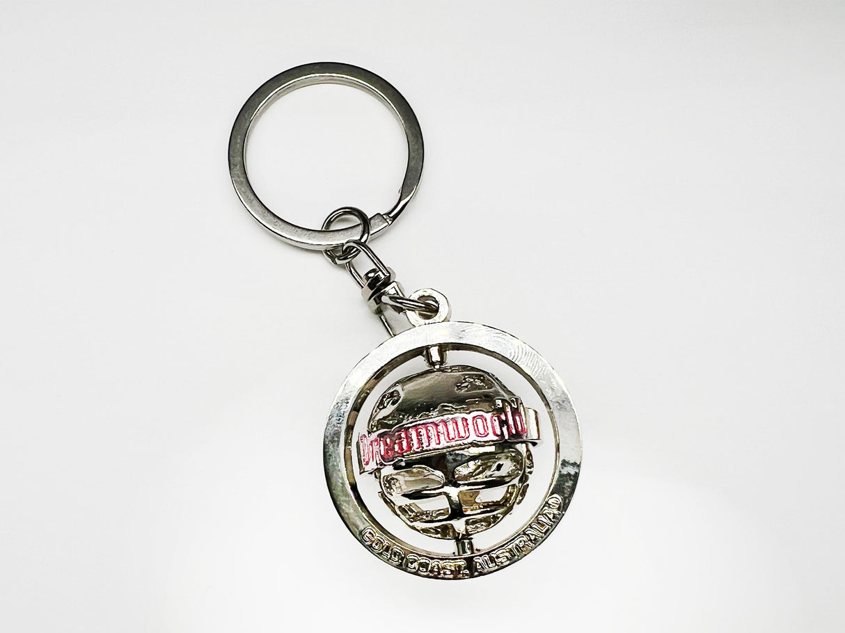 Dreamworld Globe Spin Keychain