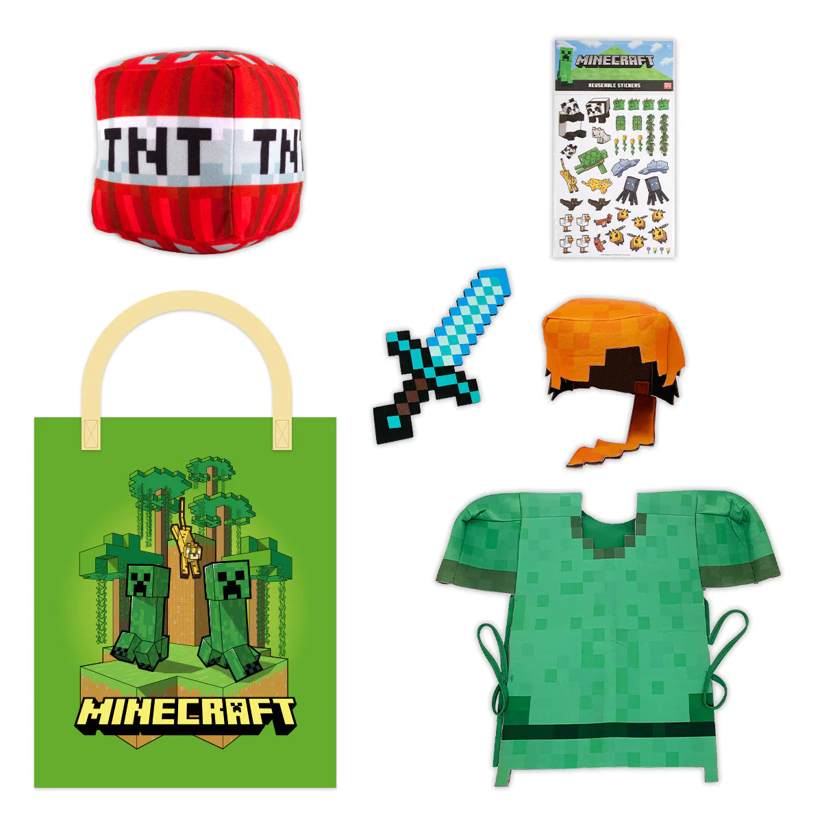 Minecraft Alex Costume Showbag