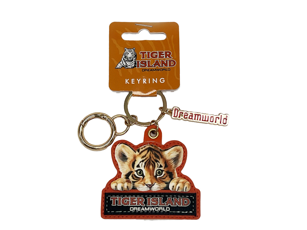 Keychain - Tiger Island Gold