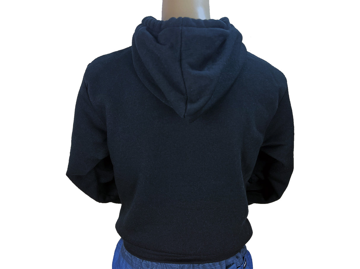 Tiger Eyes Black Hoodie - Kids