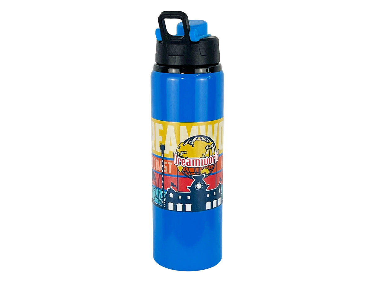 Dreamworld Skyline Drink Bottle - Blue