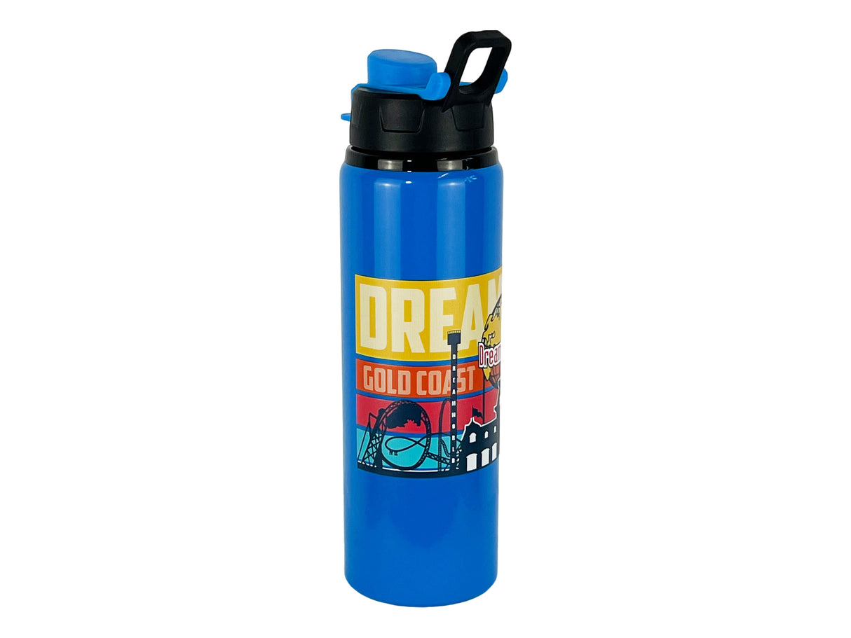 Dreamworld Skyline Drink Bottle - Blue