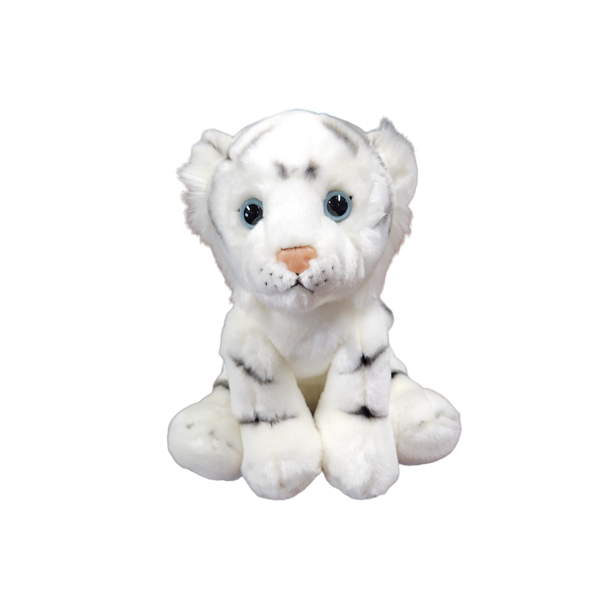 White tiger top teddy bear