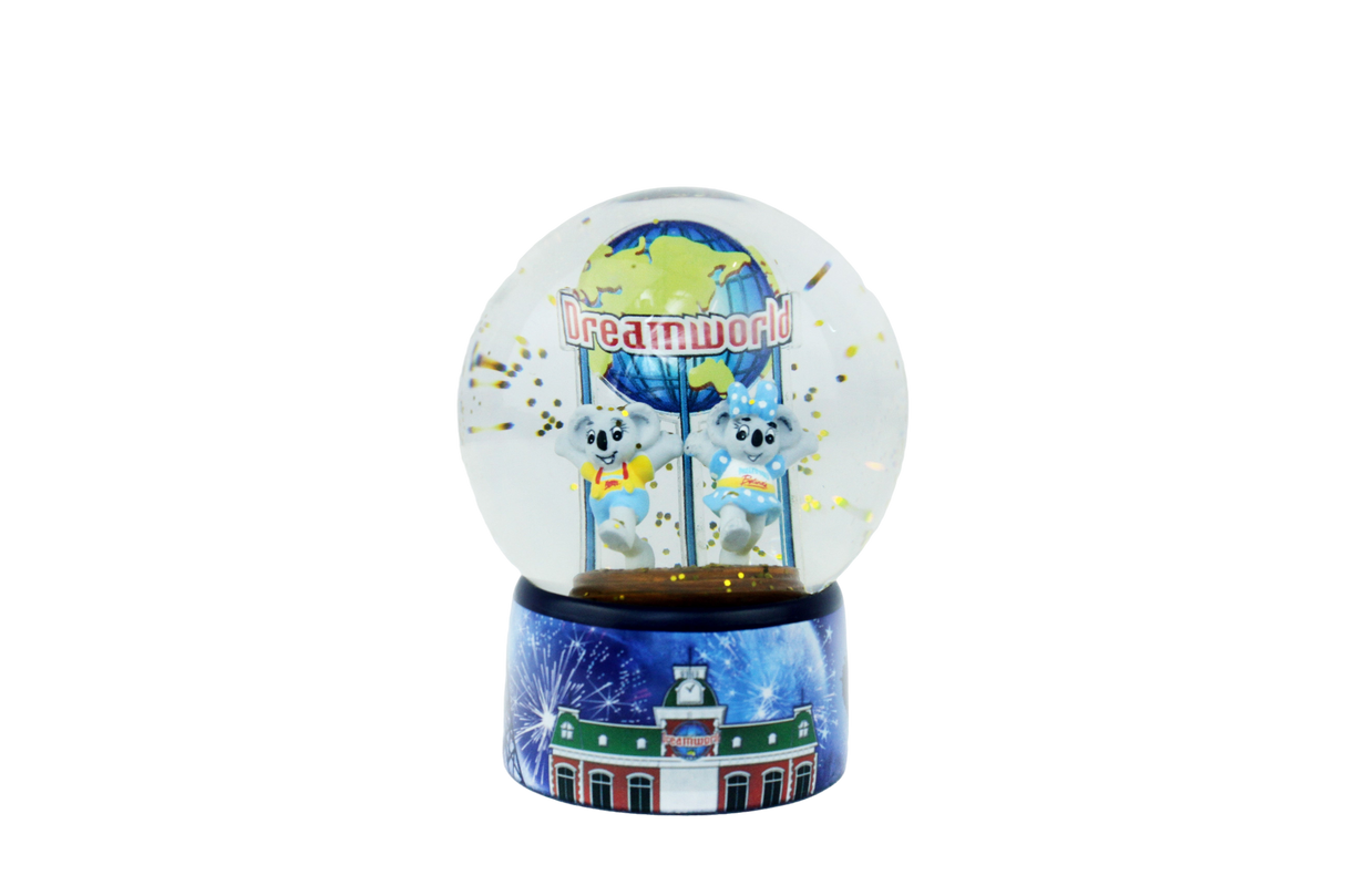 Kenny & Belinda Dreamworld Snow Globe