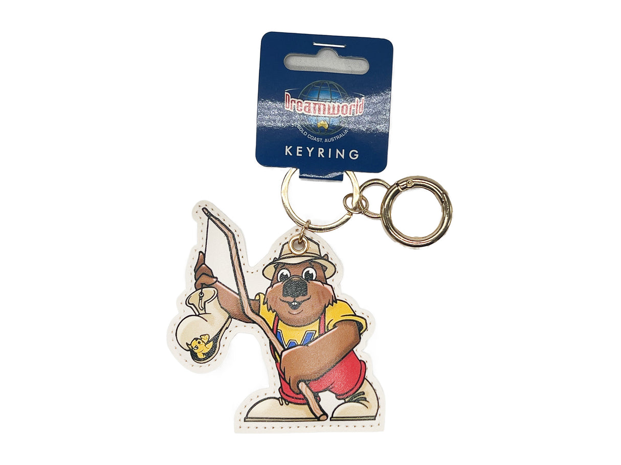 Walter the Wombat Keyring