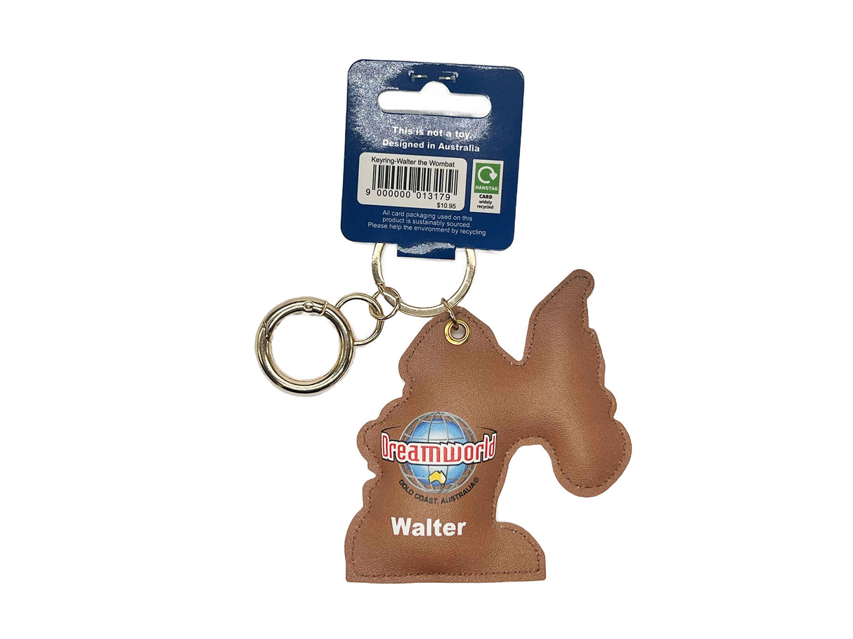 Walter the Wombat Keyring