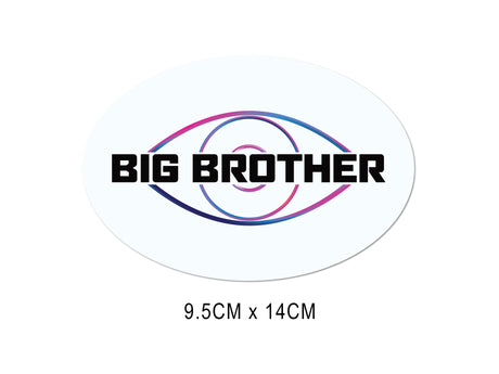 Big Brother Oval Magnet