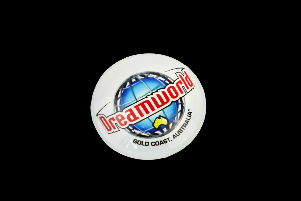 Dreamworld Round Dome Glass Magnet