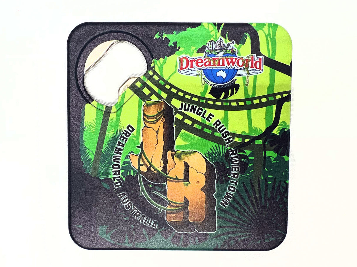 Jungle Rush Coaster with Bottle Opener