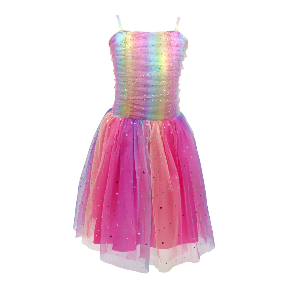 Rainbow 2024 sparkly dress