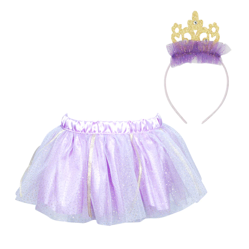 Dreamy Princess Tutu & Headband Set Lila