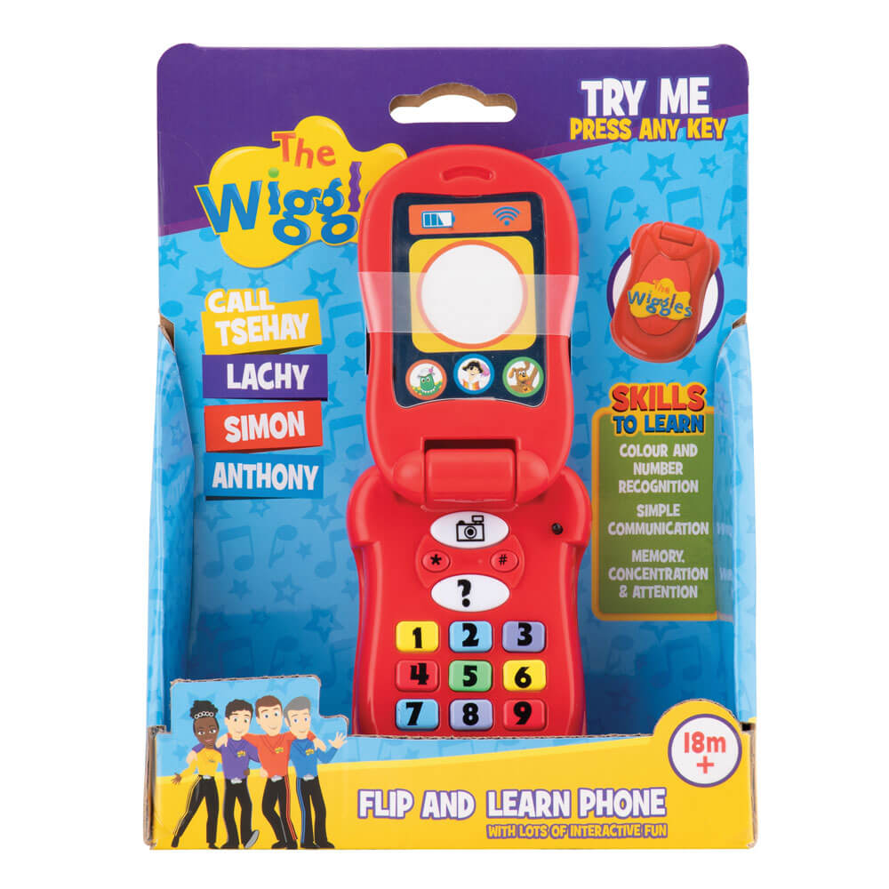 Wiggles Flip and Learn Phone